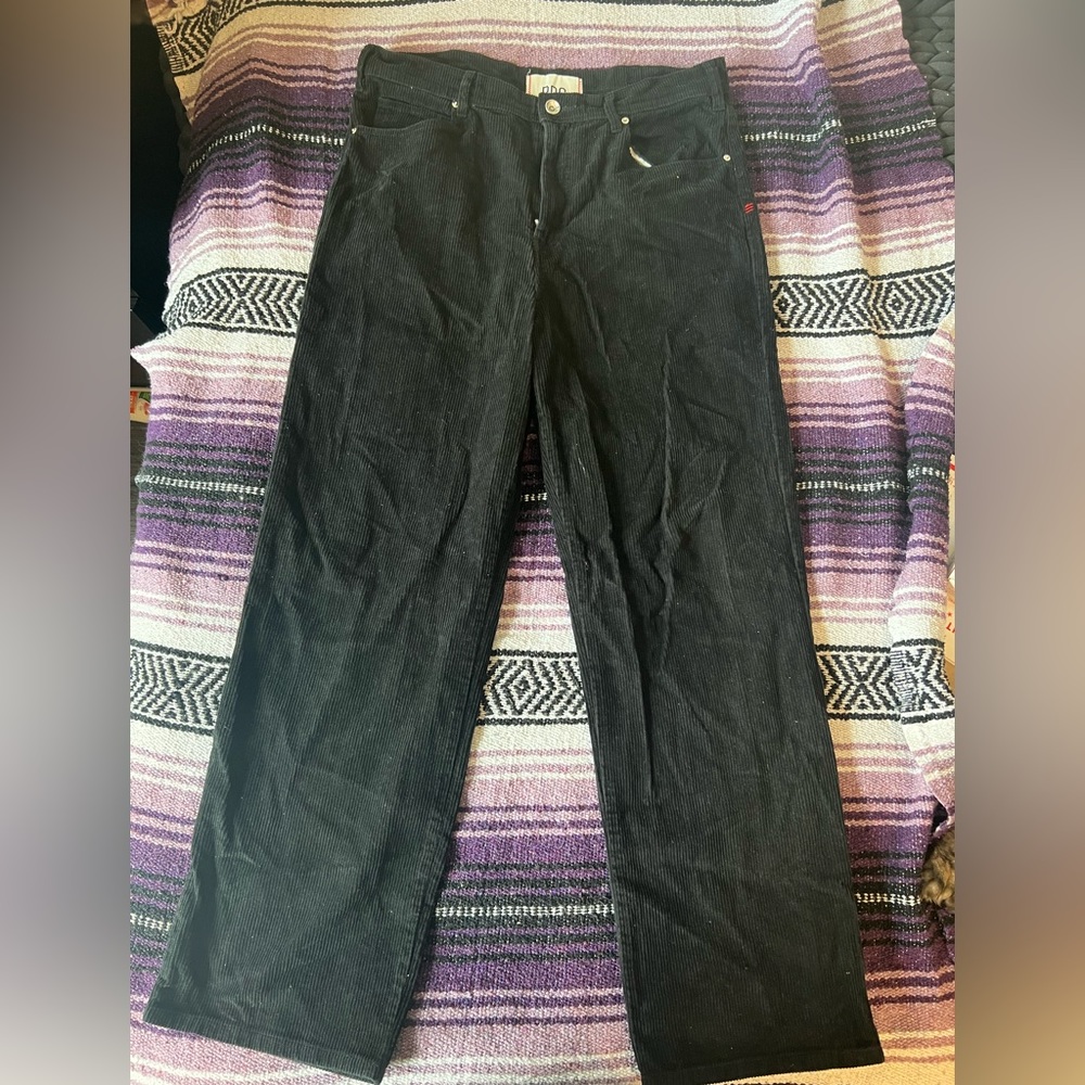 Men’s Black Corduroy Pants